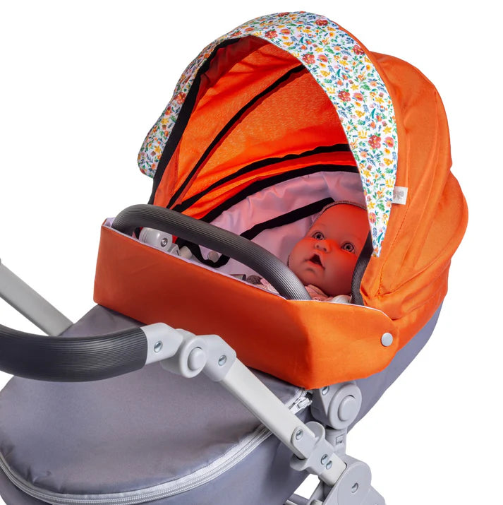 Deluxe Folding Sports Pram | Nature Collection