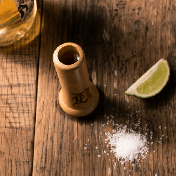 Dugout Mugs® Tigers Bat Handle Shot Glass