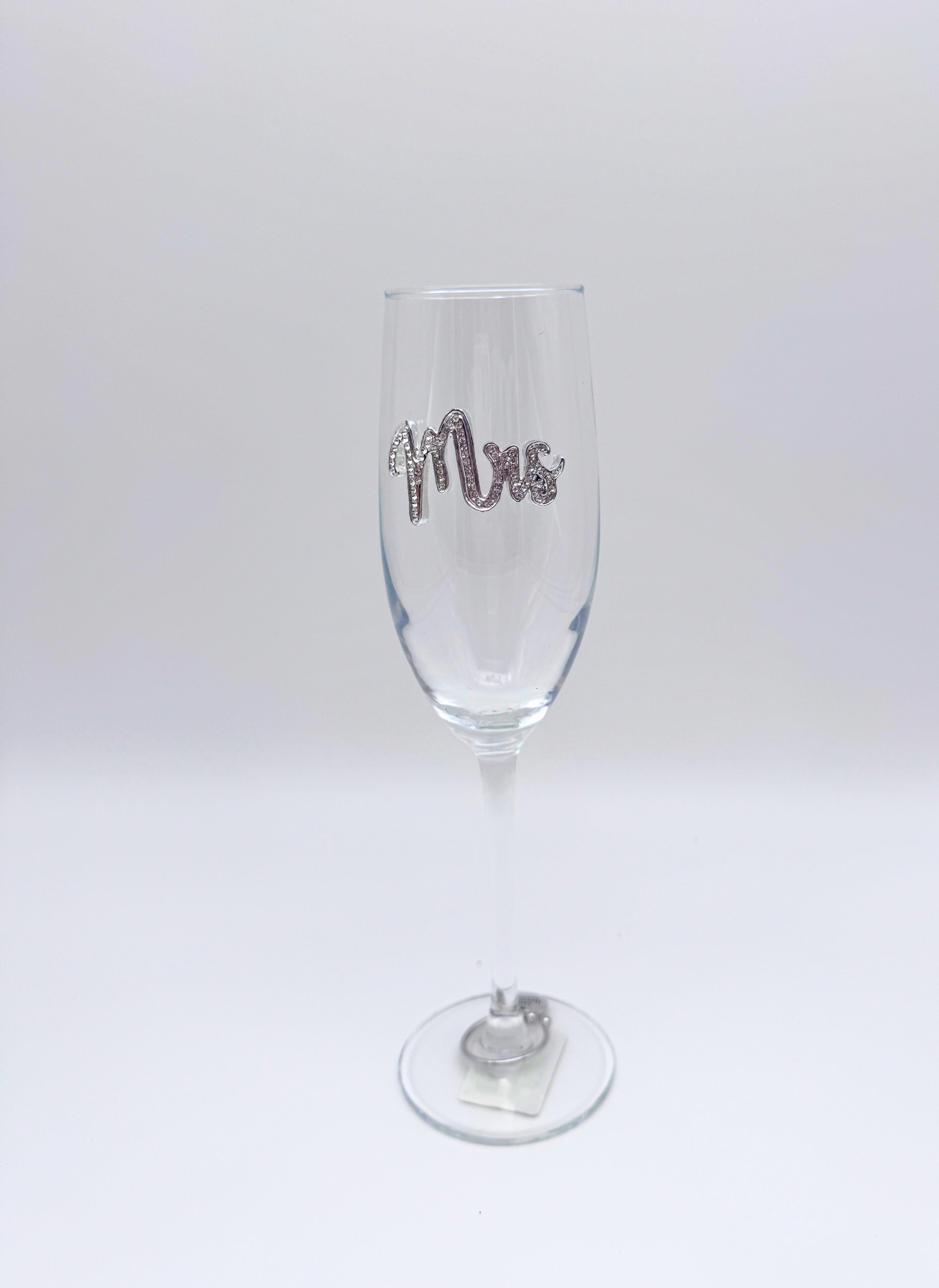 Mrs Champagne Flute