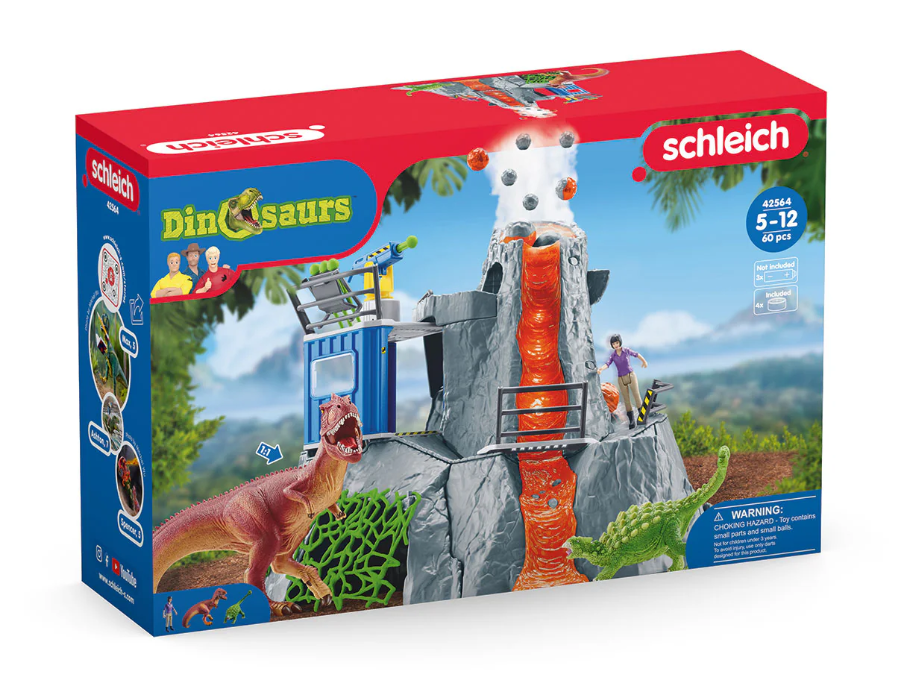 Schleich Volcano Expedition Base Camp