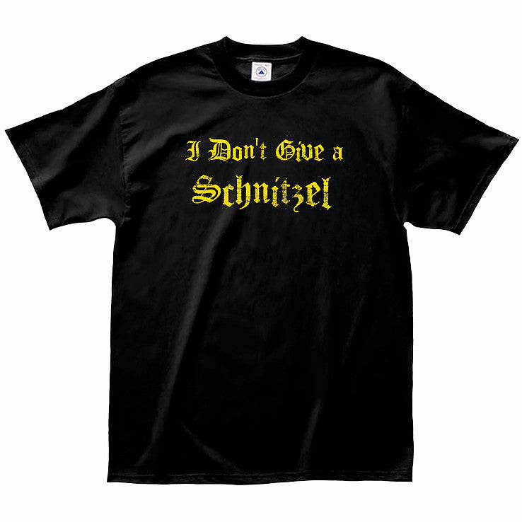 T-Shirt - I Don't Give A Schnitzel