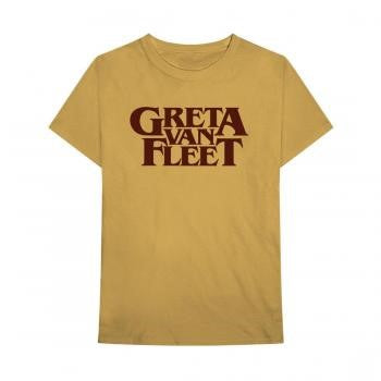 Greta Van Fleet Gold Logo Tee - 2XL